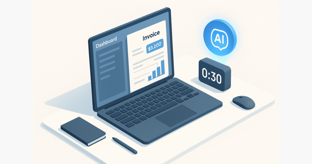 Teams kanāls rēķinu apstiprināšanai ar Copilot — vadītājs redz būtiskāko 30 sekundēs — datu sinhronizācija