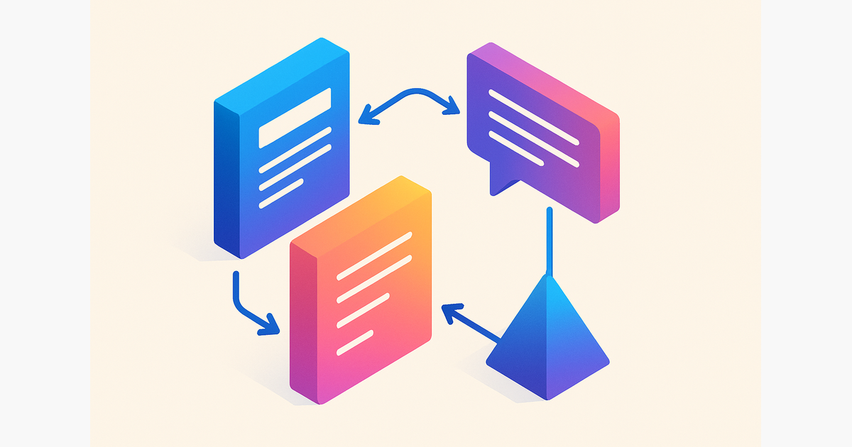 Teams un SharePoint projekta vietne ar atvērtu Teams saskarni un SharePoint dokumentu bibliotēku