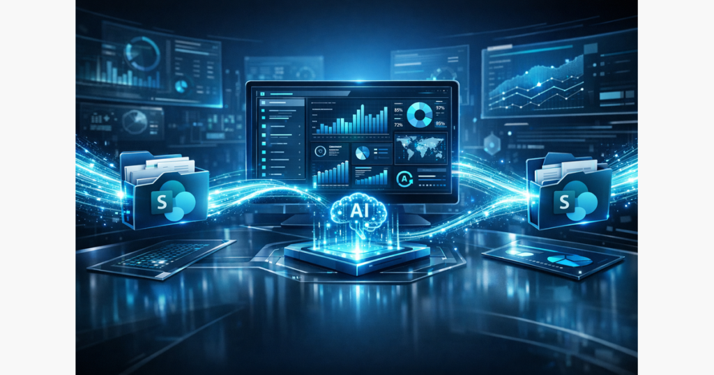 AI iespējots SharePoint: AI iespējots SharePoint: 8 soļi automatizētai eksportēšanai