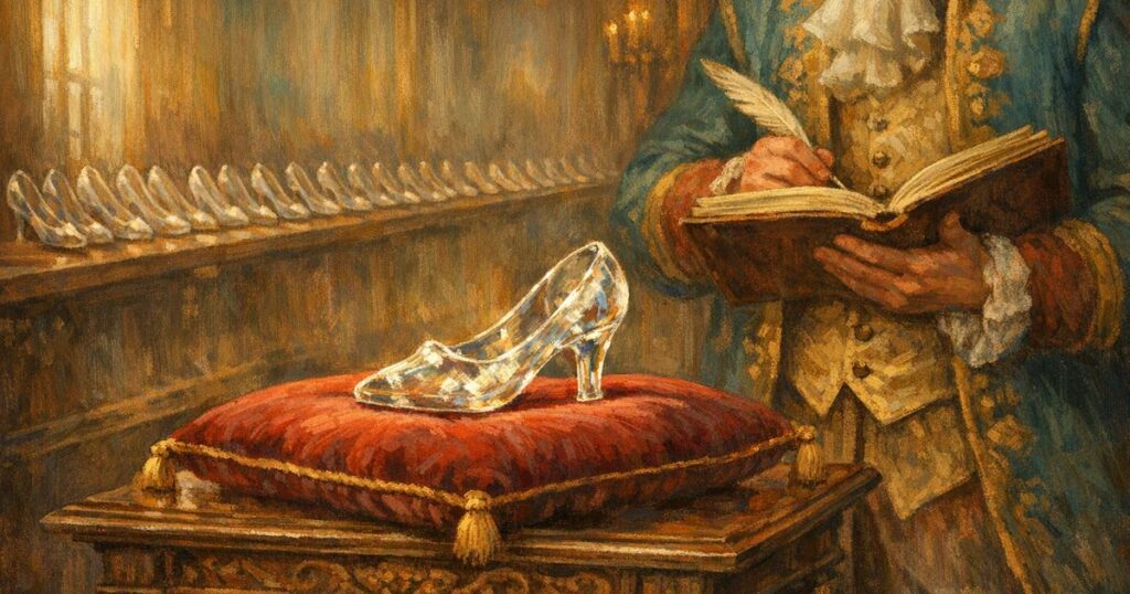 SharePoint version history and content approval: which version applies, shown as one glass slipper among many alike